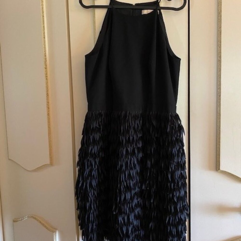 Black cocktail dress